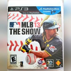 Sealed! MLB 13 The Show PS3. Sony. Rated E (Everyone) 3D Compatible. 2011